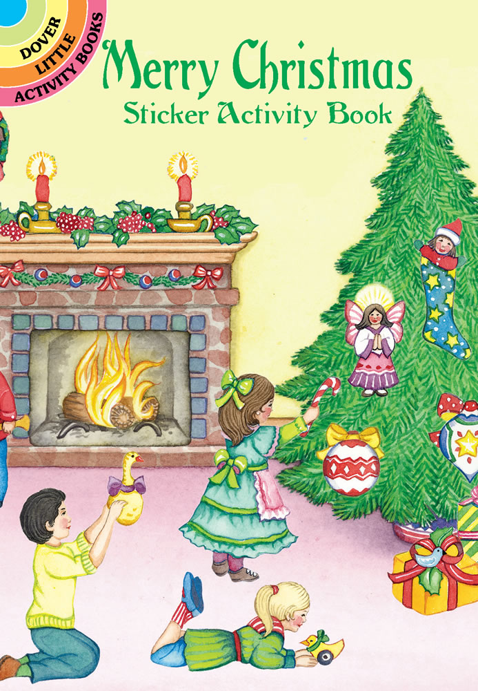 Merry Christmas Sticker Activity Book