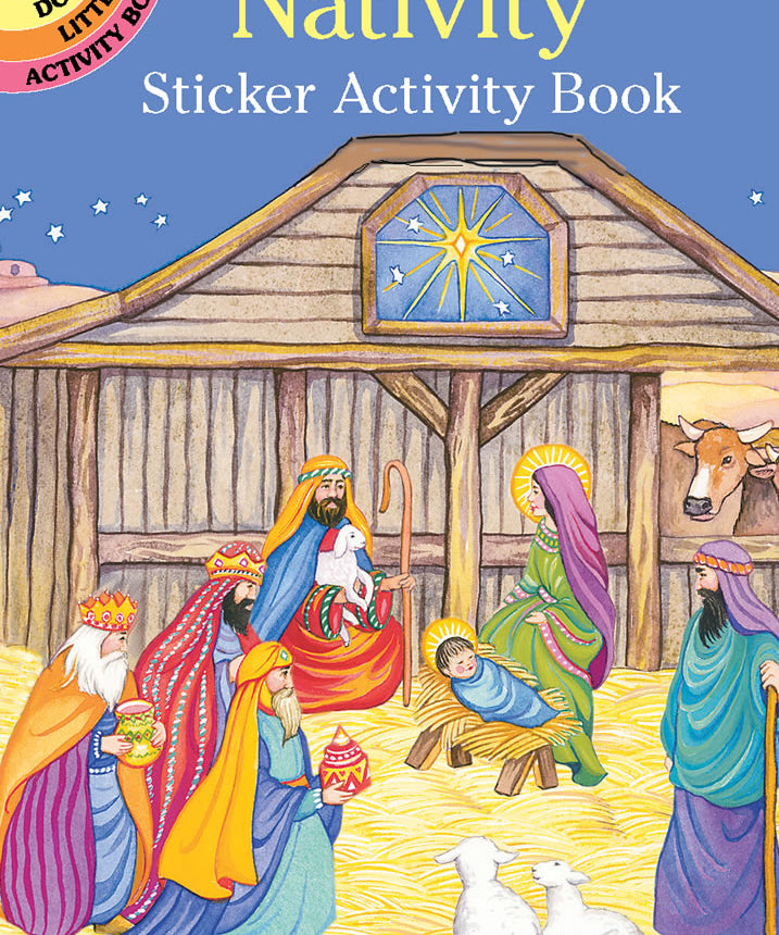 Dover Nativity Sticker Activity Book