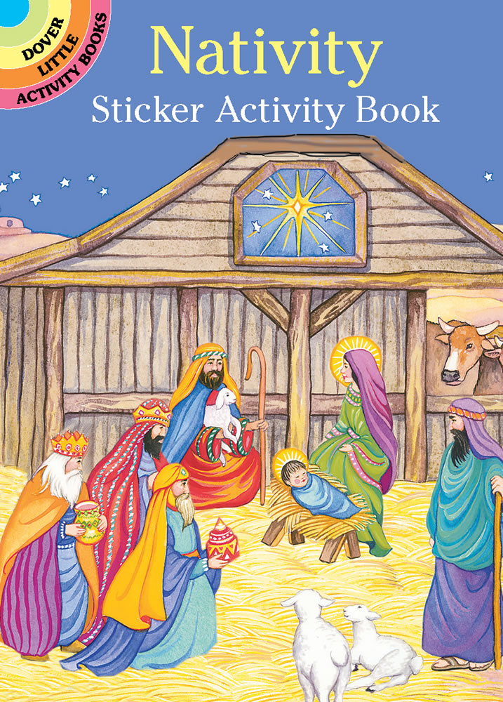 Dover Nativity Sticker Activity Book