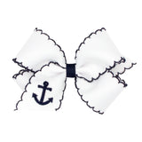 Wee Ones Anchor Hair Bow Jojo Mommy Dallas 