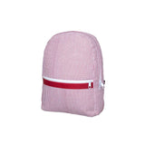 Small Seersucker Backpack