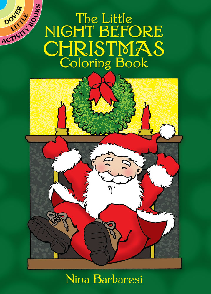 The Little Night Before Christmas Coloring Book