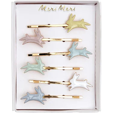 Meri Meri Bunny Enamel Hair Slides