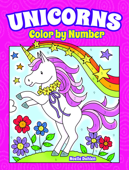 Unicorn Color By Numbers