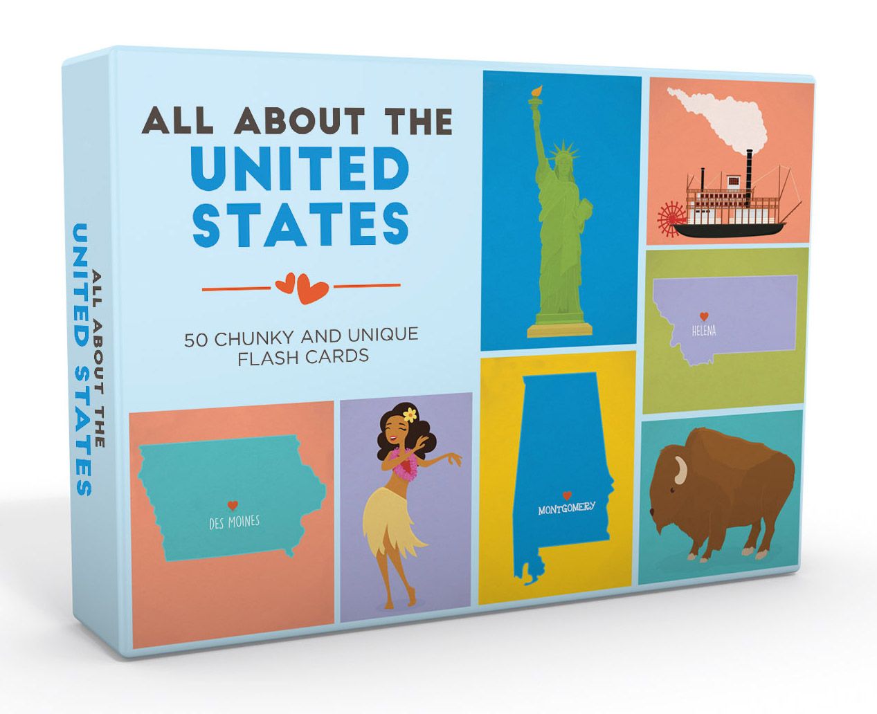 All About the United States Flash Cards