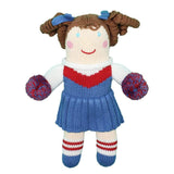 Zubles Red White Blue Knit Cheerleader