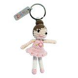 Zubels Knit Ballerina Kids Keychain